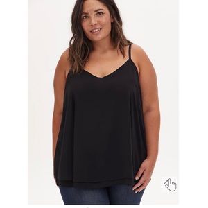 Dusty lavender double layer cami